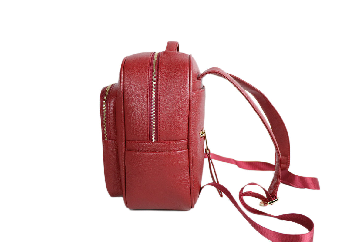 coach campus backpack 23 red Red Aurii Beauty Luxury Backpack – Aurii Beauty LLC