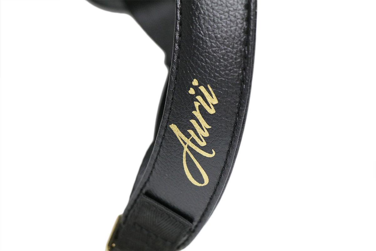 Black Aurii Beauty Luxury Backpack