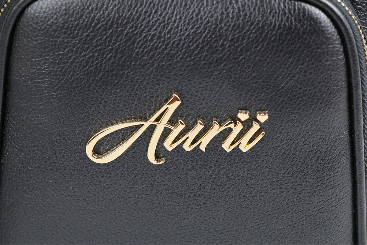 Black Aurii Beauty Luxury Backpack