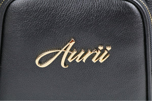 Black Aurii Beauty Luxury Backpack