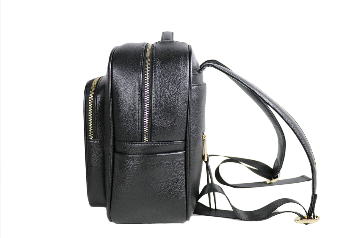 Black Aurii Beauty Luxury Backpack